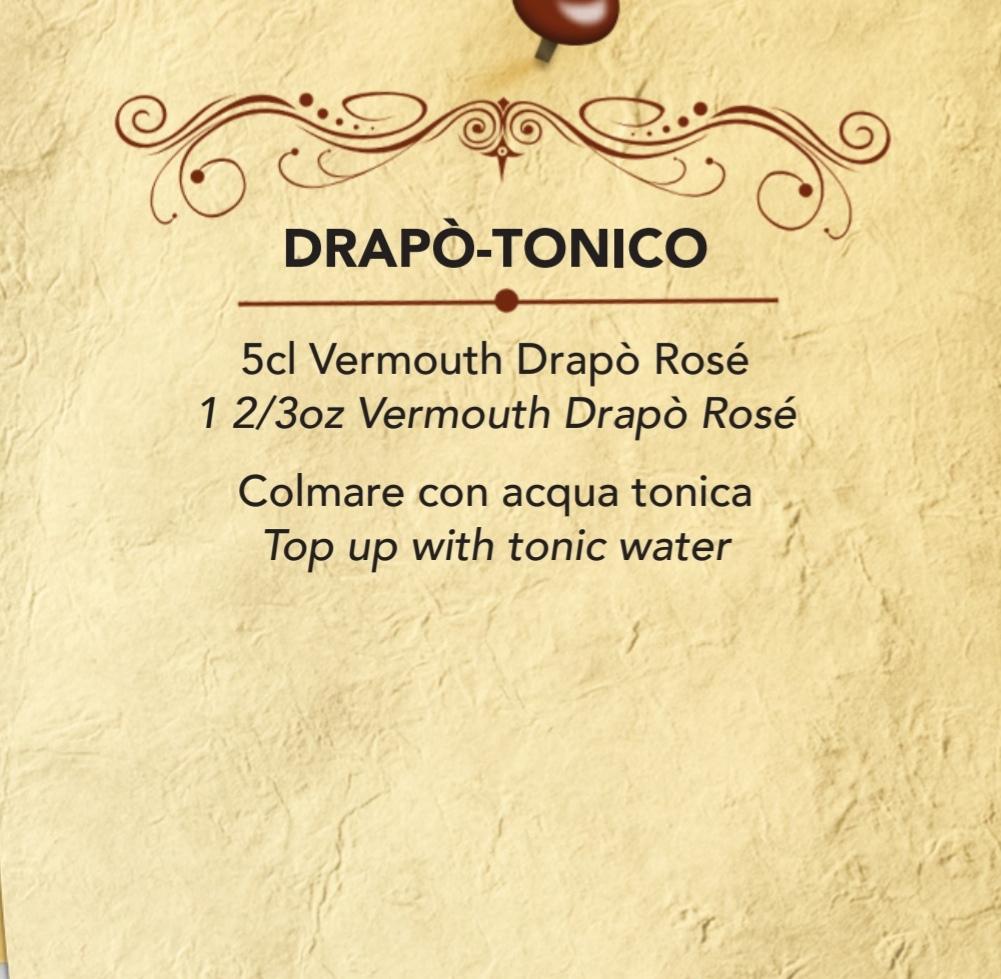 Vermouth Drapò Rosè 16% vol 1000 ml