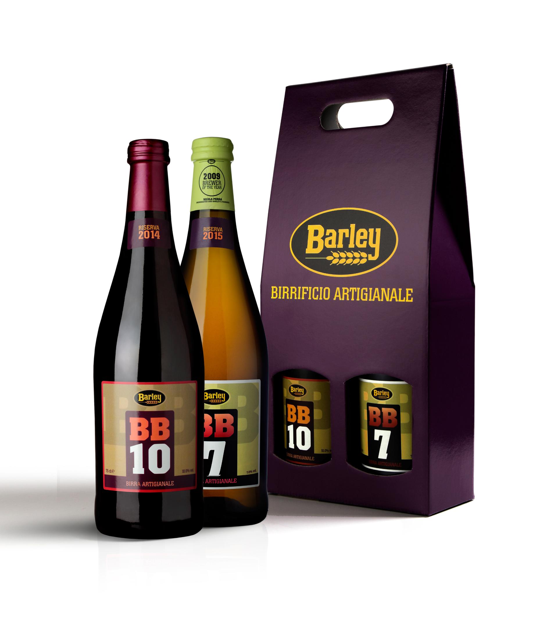 Confezione regalo Barley astuccio per 2 bottiglie da 75 cl