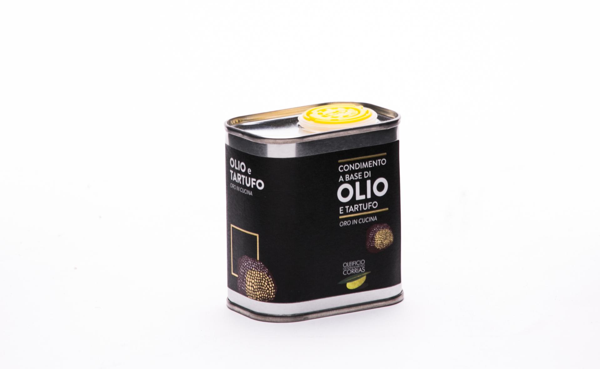Condimento tartufo a base di Olio EVO Corrias lattina 175 ml